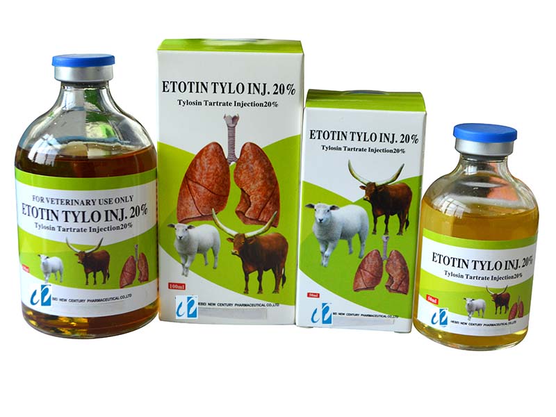 Tylosin Tartrate Injection 20%